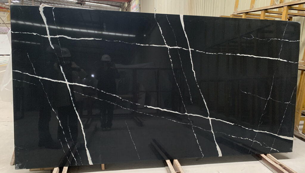 Black Marquina | Quartz Surfaces Black Marquina 2